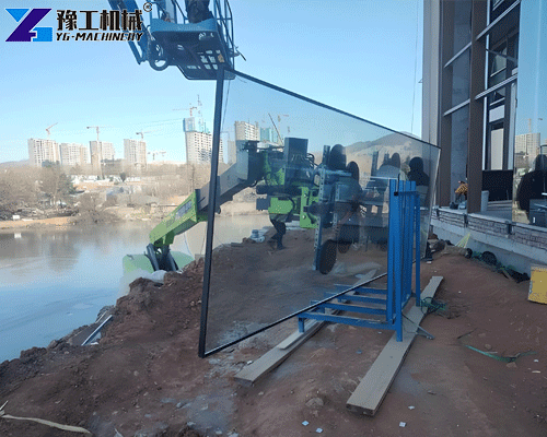 glass lifter machine for glass curtain wall installation