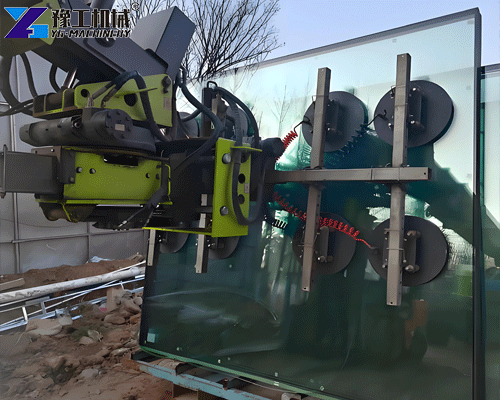glass vacuum lifter for construction site glass installation