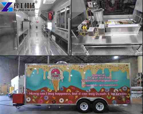 ice cream trailers inner structure