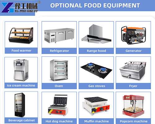 kitchen trailer internal unit