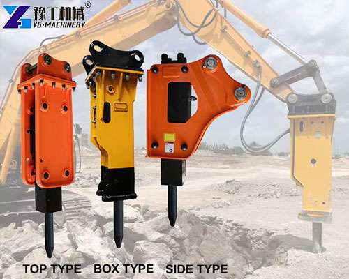 mini digger breaker types