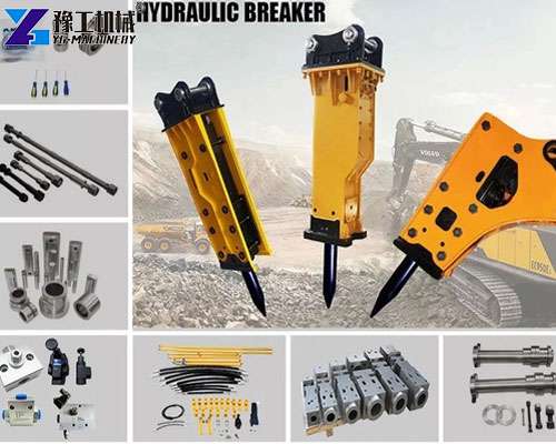 mini excavator hydraulic hammer accessories