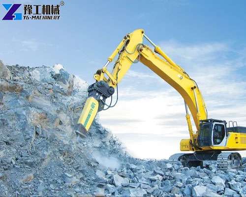 mini excavator rock breaker