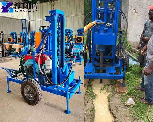mini hydraulic borewell machine price