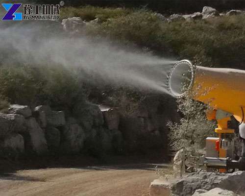 mist cannon dust suppression application