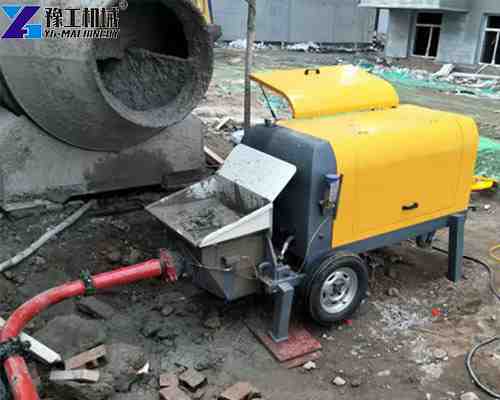 mobile concrete pump usage