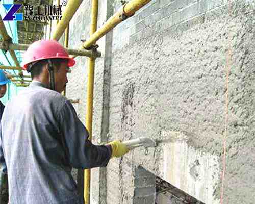 mortar spraying machine price