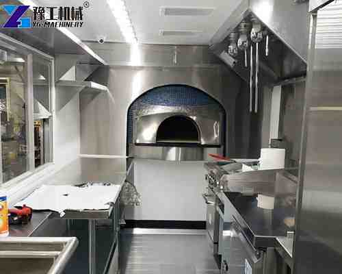 pizza oven trailer internal structure