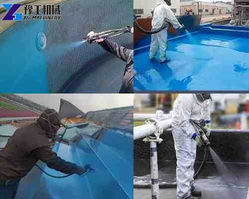 polyurea sprayer application