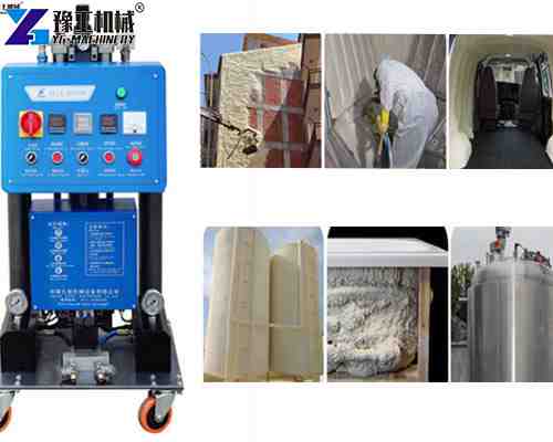 polyurethane foam spray machine usage scenario