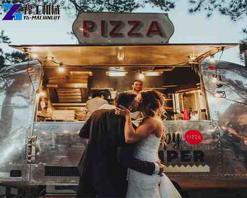 portable pizza truck for wedding