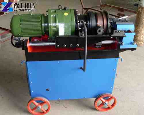 portable rebar threading machine
