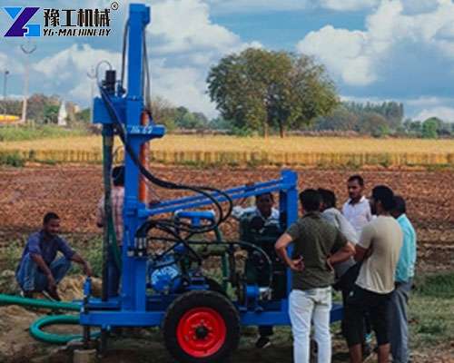 small borehole drilling machine