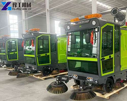 small road sweeper