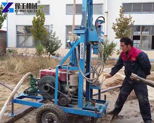 small well drilling machine