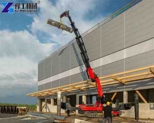 spider crane used in curtain wall