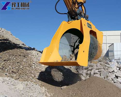 topsoil screening bucket