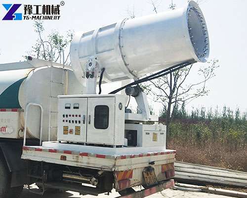 truck mounted fog cannon dust suppression