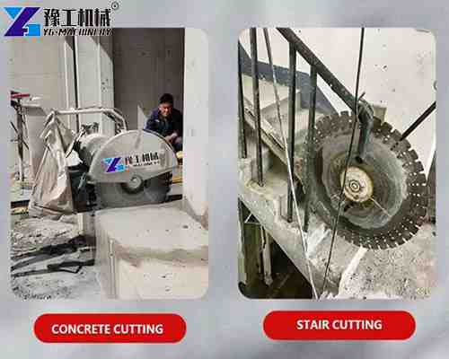 wall saw machine application