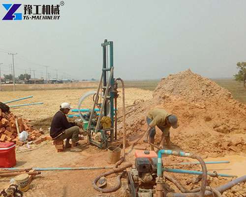 water well drilling rig machine