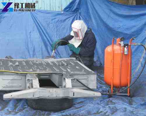 wet blasting equipment use effect