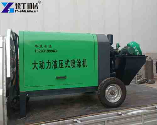 wet shotcrete machine