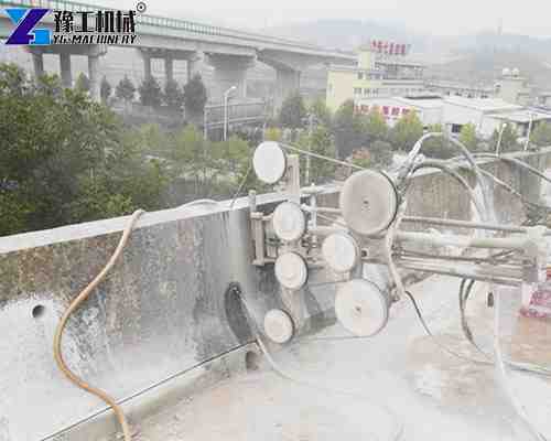wire cut concrete