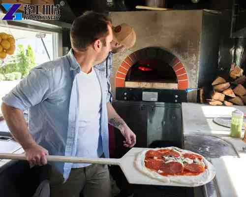 wood fired pizza trailer