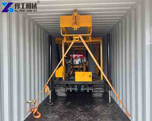 130m deep hydraulic rig machine delivered to Saudi Arabia