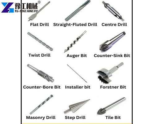 drill bit types