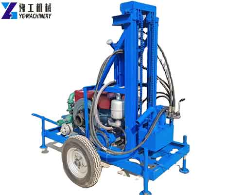 portable borehole drilling rig