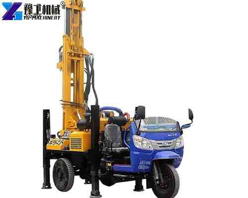 tractor mounted hydraulic borehole drilling machine