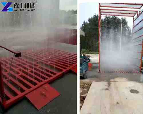 wheel washing system