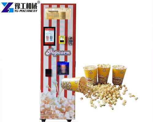 YG coin operated popcorn vending machine