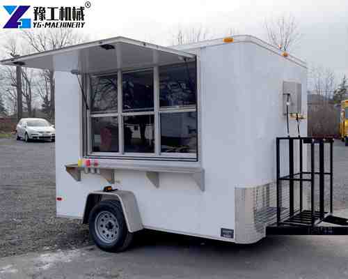 YG hot dog cart trailer