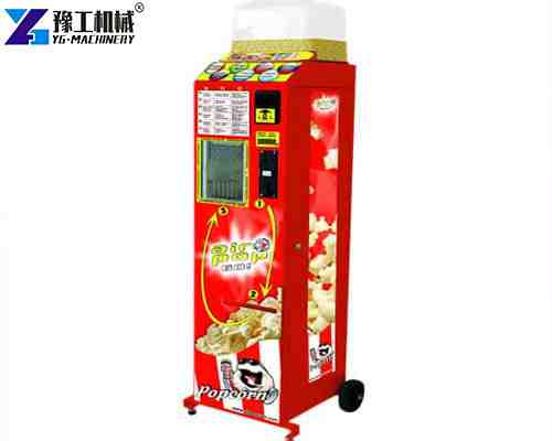 commercial popcorn vending machine