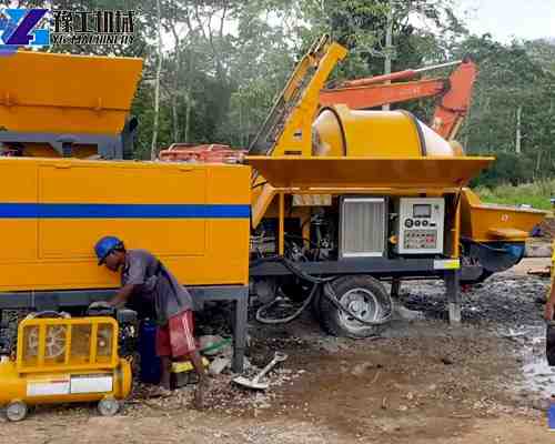 concrete mixer machine