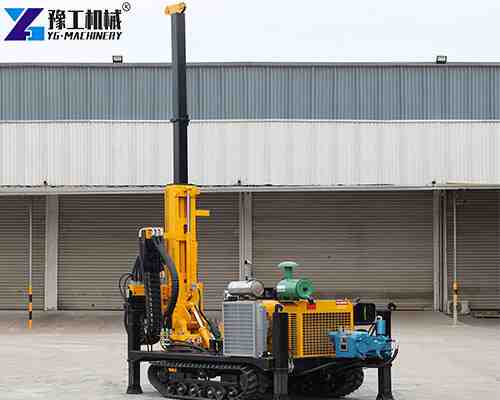 crawler hydraulic core drilling rig