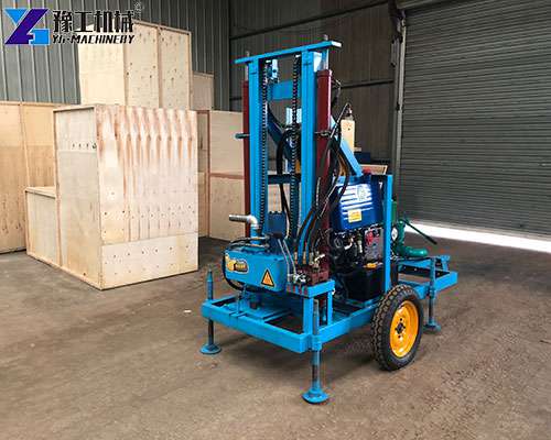 crawler mounted water well drilling rigs