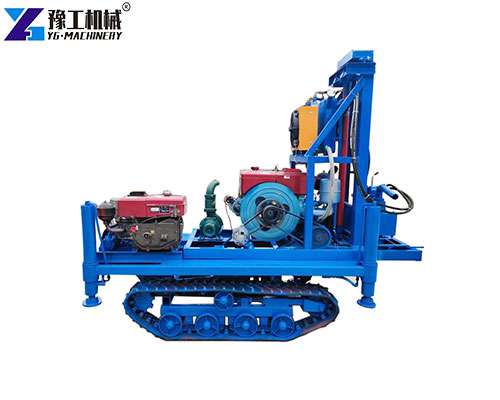 crawler water well drilling rig