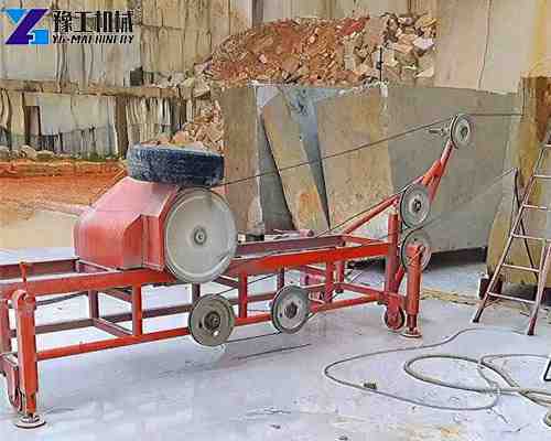 diamond wire saw cutting machine
