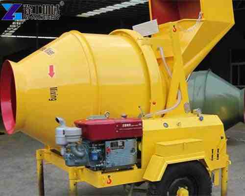 diesel concrete mixer