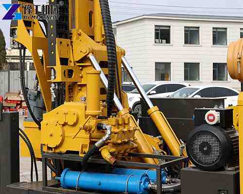 hydraulic drilling structure display