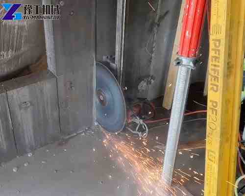 hydraulic wall saw cooling with water
