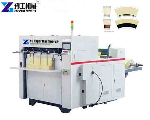 paper cup die cutting machine