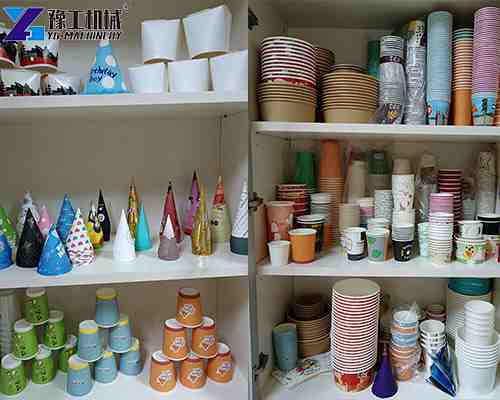 paper cup display