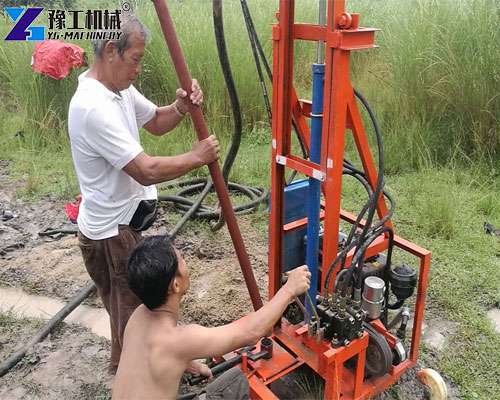 portable water well drilling machine for agricultural water