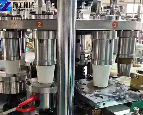 tea cup machine structure