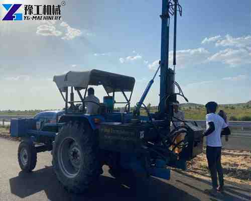tractor mounted borewell drilling machine