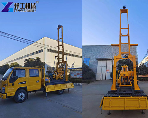 truck mounted water well drilling rig